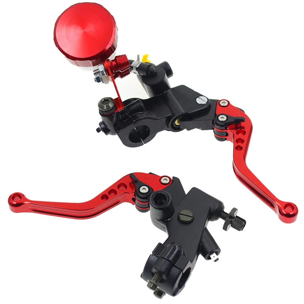 Гидравлический тормозной рычаг сцепления для мотоциклов 125-600cc 7/8 дюйма