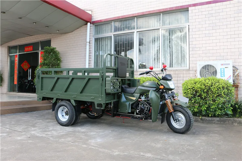 250cc double rear wheel hydraulic lifter motor lifan tricycle for Togo market