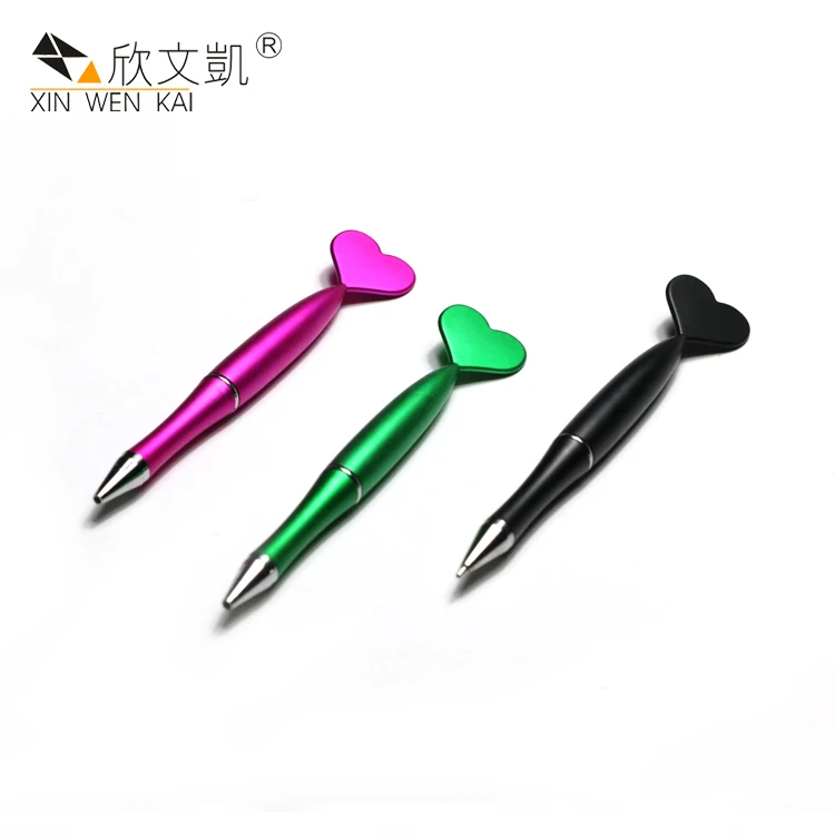 
School Stationery Innovative Custom Heart Shape Ball Point Pen With Darts heart shape stylus pen stylus pen with fine tip 