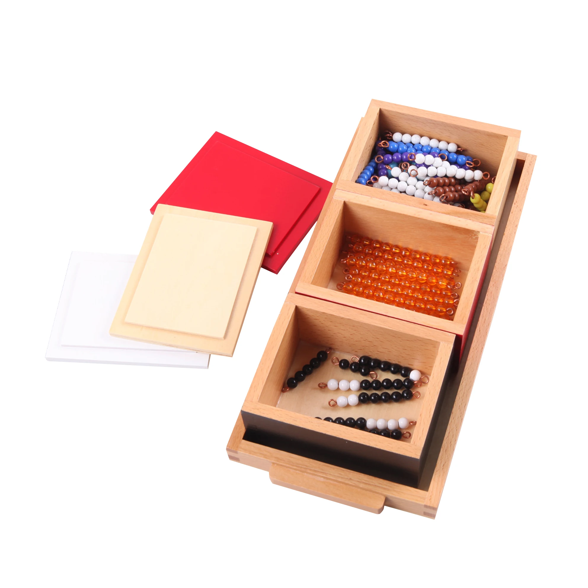 Wholesale Montessori Material Teaching Aids Educational Toys Addition Snake Game Mathematics Material