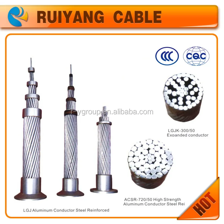 ACSR Cable Ruiyang Aluminium Conductor Steel Reinforced factory cable