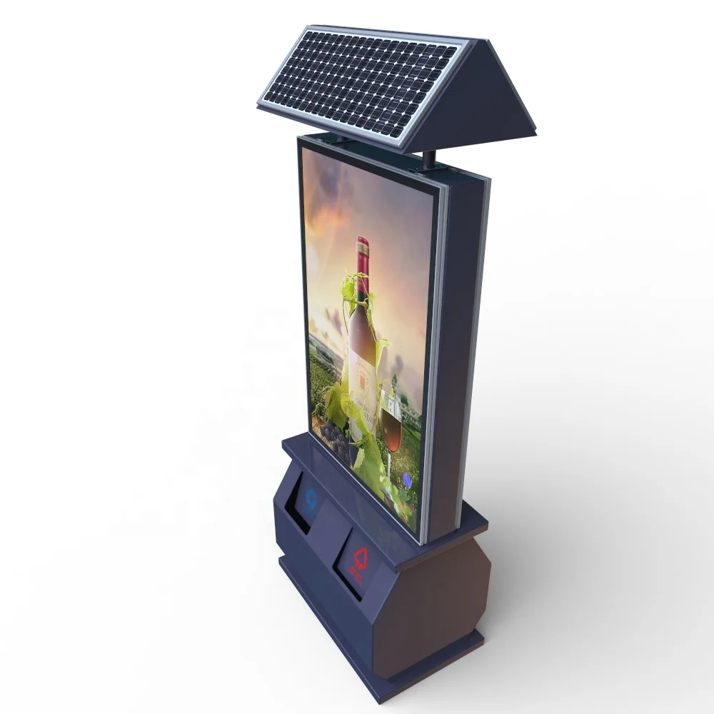 Outdoor Advertising LED single or double sided floor standing Light Boxes/billboard/light signs