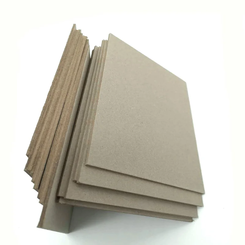 Grey board advantages paper board sheets 2mm paper chipboard