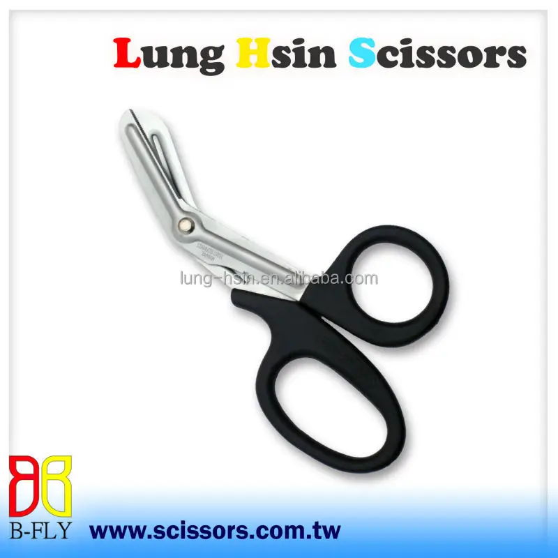 Taiwan Made Fluoride Coated First Aid Emergency Scissors
