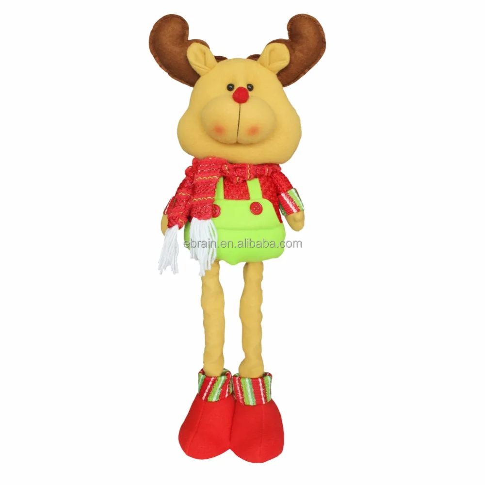 Hot Sale Big Size Christmas Long Legs Dolls Lively Christmas Dolls Personalized Flexible Standing Doll Christmas products