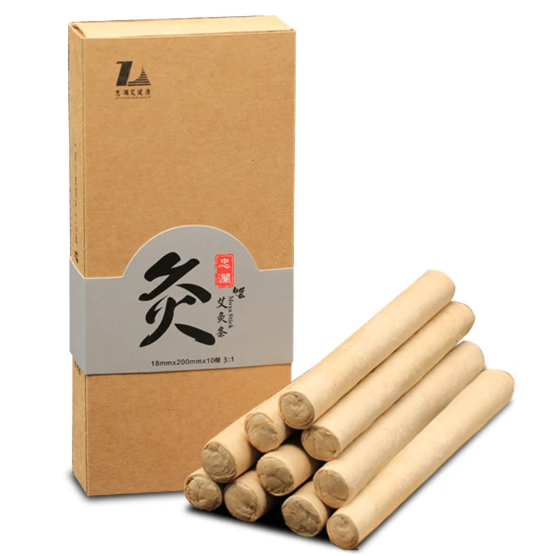 
equipments of traditional Chinese medicine moxa stick Angelica Sinensis moxa rolls for moxibustion therapy 