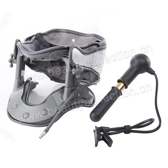 Новейшая модель; Изменяемые воздушные корсет для вытягивания шеи с насосом надувной шейный корсет