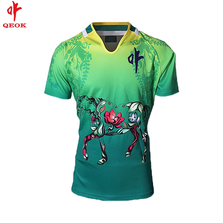customize high quality full sublimated rugby uniform rugby league jersey