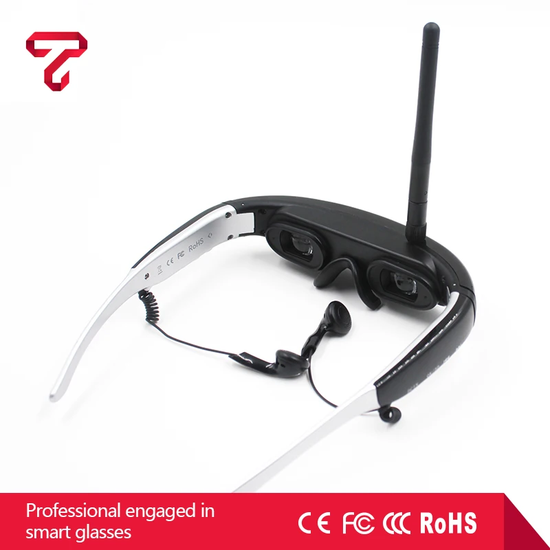 
Cheapest price smart eyewear 1080p camera glasses 68inch google glasses 
