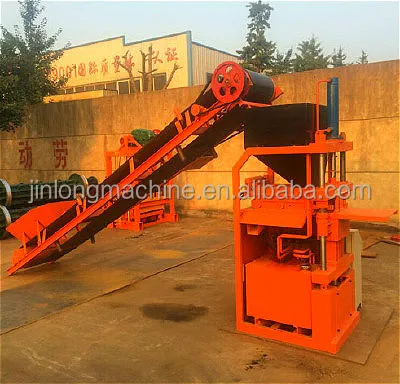 JL210 hydraulic interlocking block brick making machine