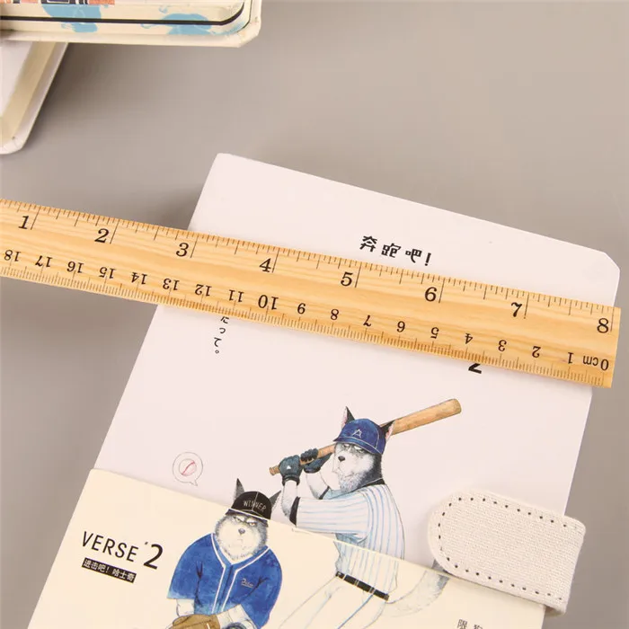 15cm 20cm 30cm Wooden ruler Learning stationery office stationery the gift to the children