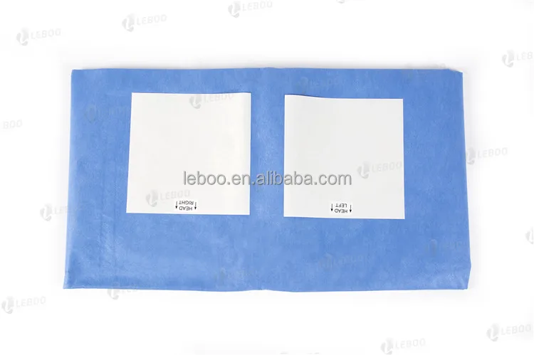 Leboo CE ISO одноразовая хирургическая драпировка с отверстием, хирургическая ангиографическая упаковка