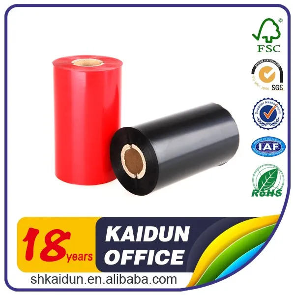 Высокое качество принтер штрих-кода ленты TTR термотрансферная лента