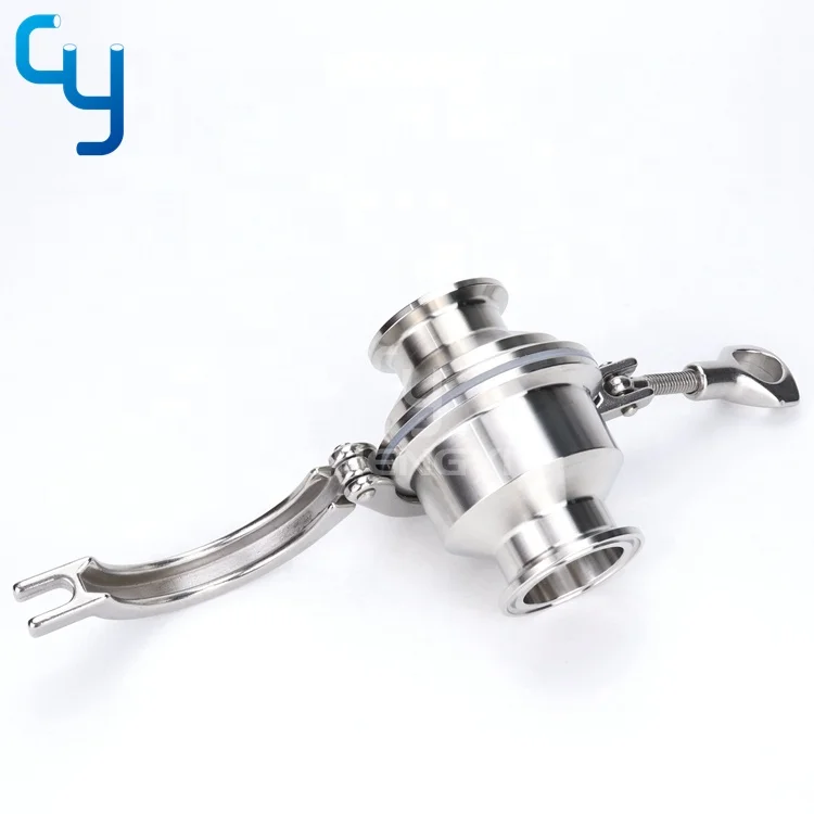 Зажим/сварка/резьба из нержавеющей стали 304 316L санитарный обратный клапан