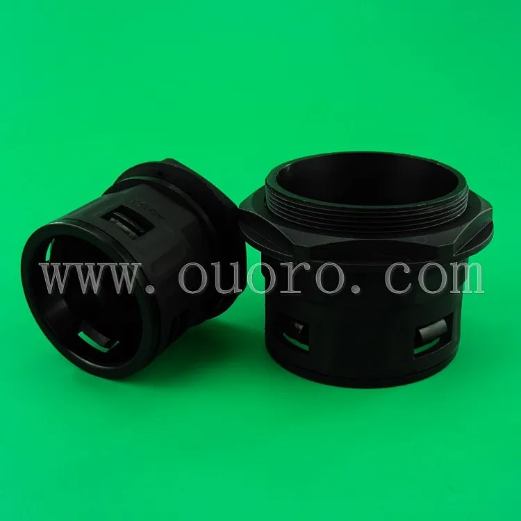 
OUORO AD13 PG9 M12 M16 M18 M20 Flexible Nylon Plastic Conduits Hose Connectors 