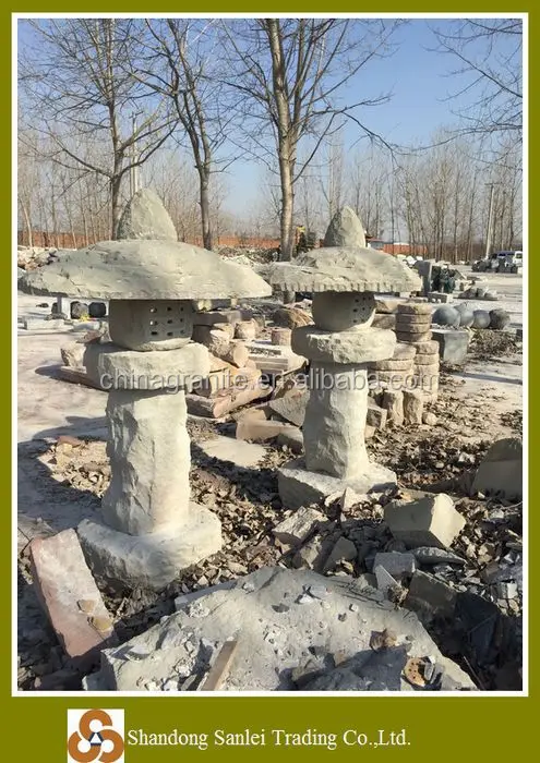 
garden natural stone japanese lantern 