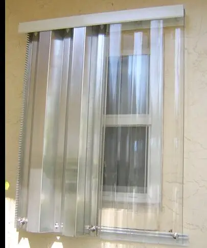 clear hurricane shutters