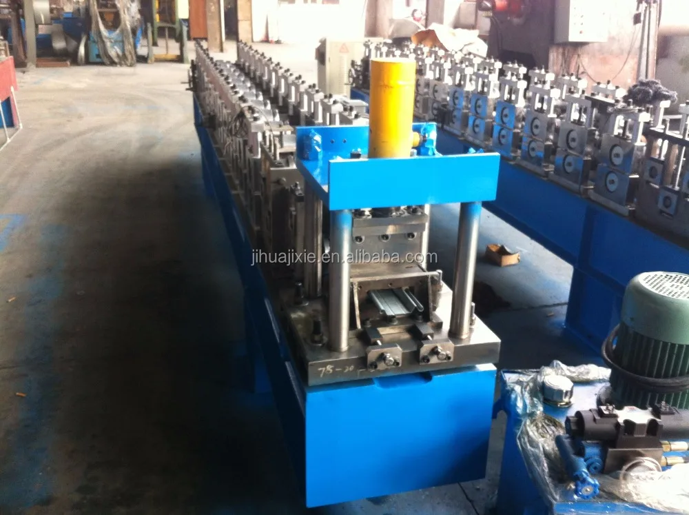 Garage metal rolling door roll forming machine steel strip shutter roller slat making machine