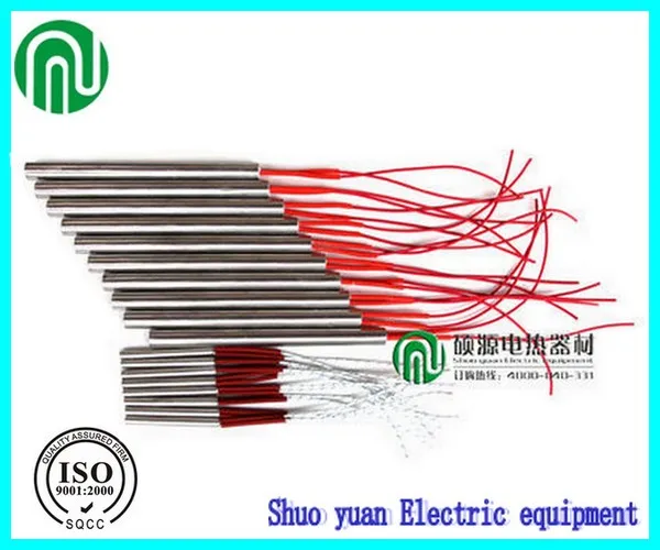 304 Stainless Steel Threaded Single End Heating Tube Cartridge Heater 16x250mm 800W 220V/110V/380V DN20 (25mm)