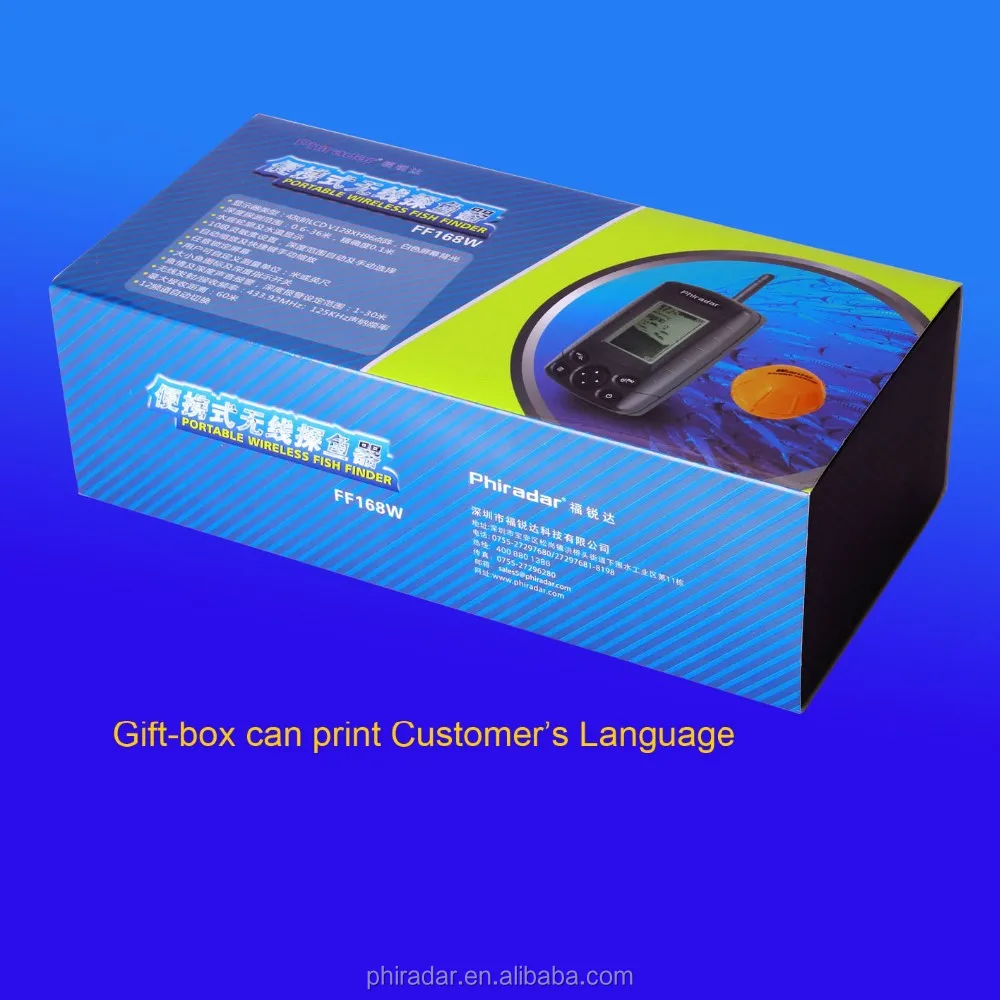 2023 Hot selling Wireless FishFinder with10 levels sensitivity setting