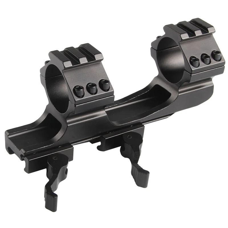 
25.4mm Double Scope Rings QD Quick Release Cantilever Mounts For Rifles Indicator Kit Scope Mount Ring Riflescope 