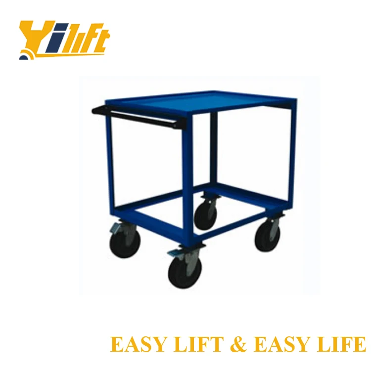 High Quality Firm Angle Iron Frame CX Series 300KG Capacity Table Trolley Cart