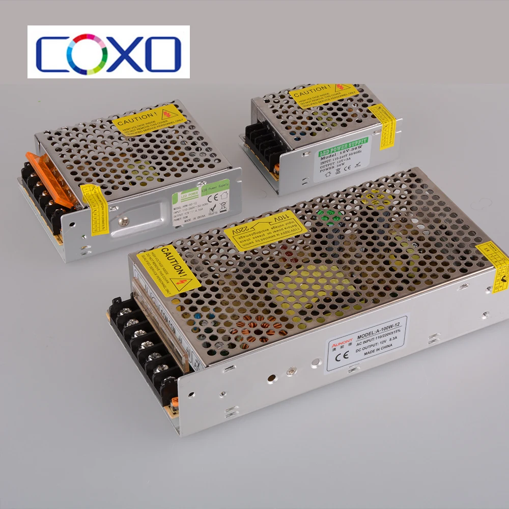 12 В Переключения Водонепроницаемый СВЕТОДИОДНЫЙ Драйвер Питания