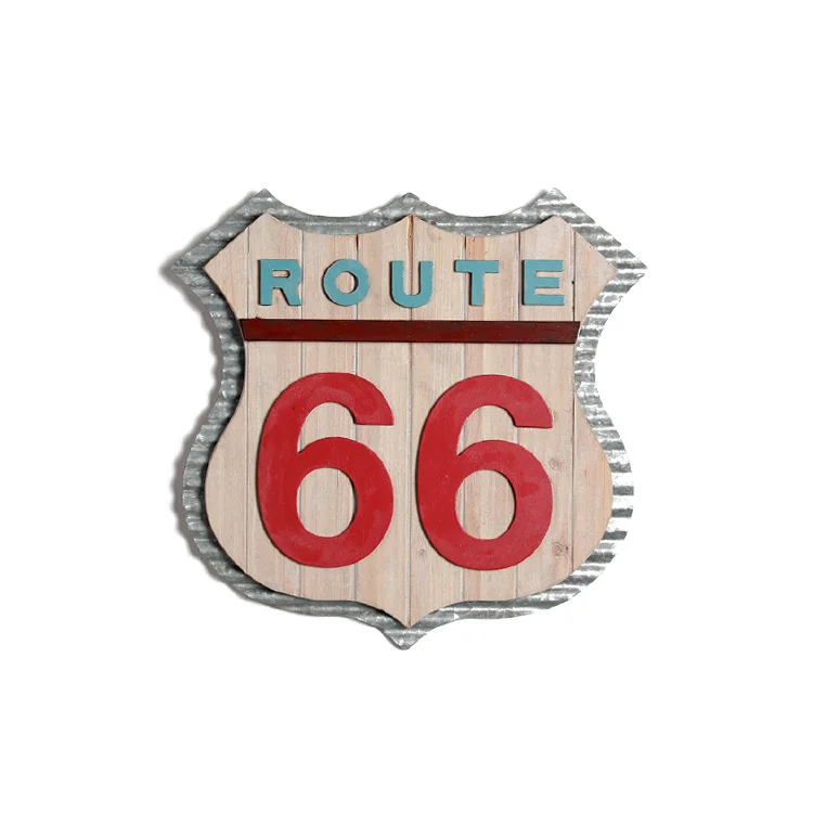 
Extra white large metal and wood wall art 