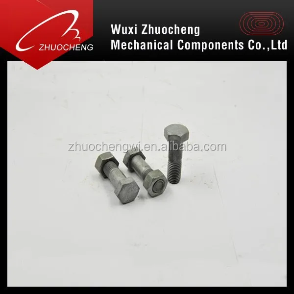 HDG/Dacromet A193 B7 heavy Hex bolts with A194 2H nut and F436 washer