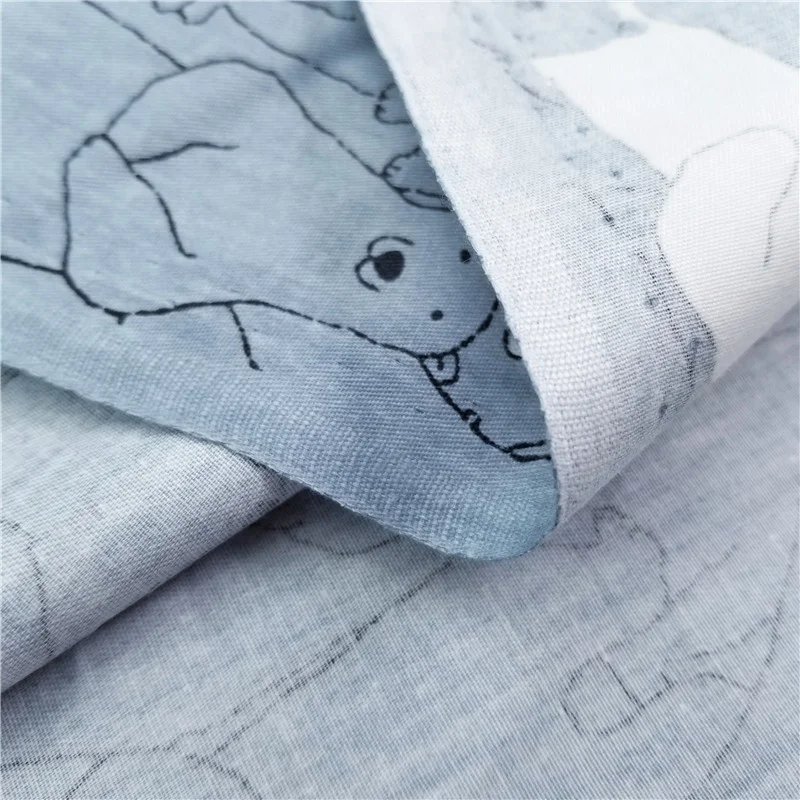 
Cute Bear Cloth 100 Cotton Twill Cartoon Print Woven Fabric for Sewing Kid Supplies 