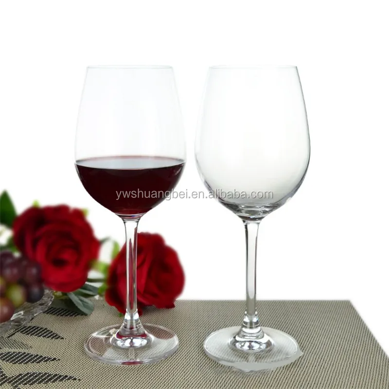 500ml Crystal Unbreakable Polycarbonate Stemmed Red Wine Glass
