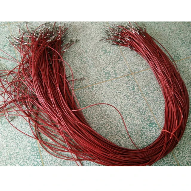 ss304 ss316 gi  pvc material  coated steel wire rope with different color and size