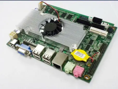 пико itx rj45 локальной сети материнская плата с атома двухъядерный d525 материнская плата,4*usb, поддержка один канал lvds