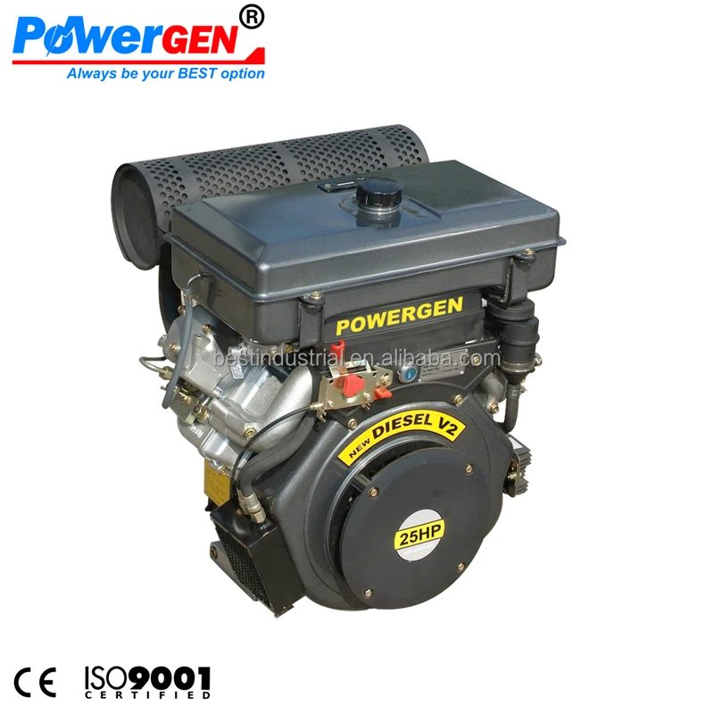 Best Seller!!! V-twin Diesel Engine 2 Cylinder Tractor Engine 25HP