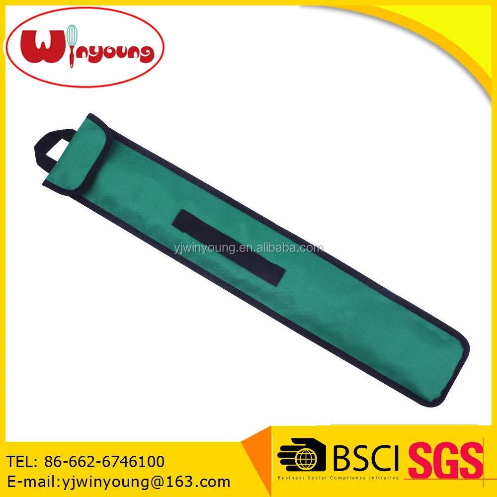 
Durable and Reusable Barbecue Grilling Kabob Skewer with wood handle pack in carrying bag 