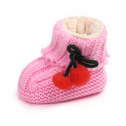 High quality warming cotton winner crochet baby shoes baby boots