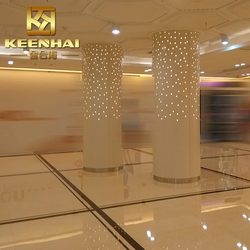 Decorative Stainless Steel Building Material Structural Column and Pillar Cladding for Metal Building Construction