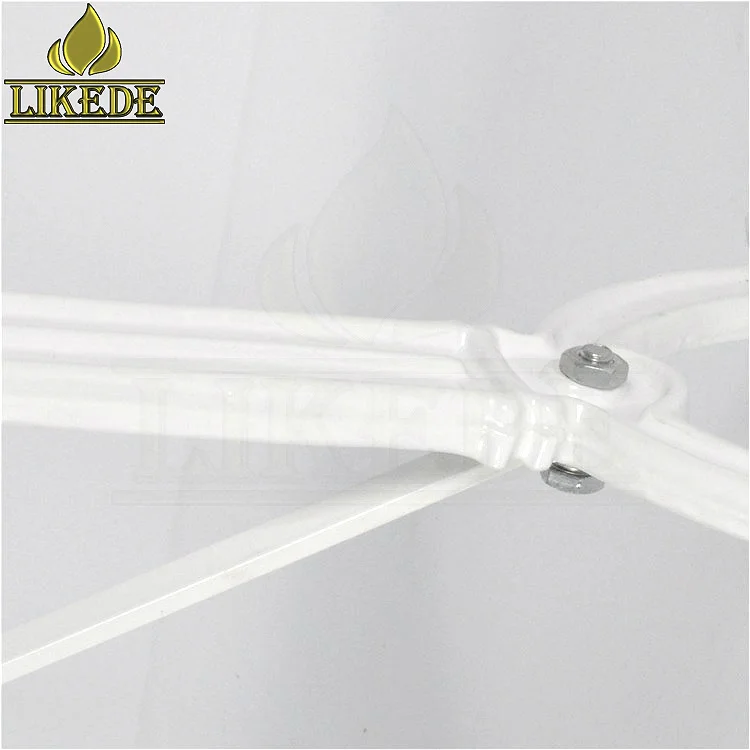 New design cross legs crank table base coffee table frame cast iron dining table frame