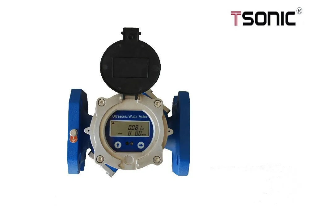 High accuracy digital GPRS ultrasonic water meter