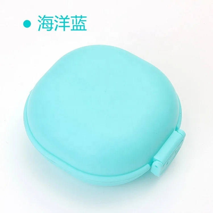 2023 Cheap Bestseller Wholesale Bathroom Snap Latch Design Portable Travel Plastic Bar Soap Case Soap Dish Box