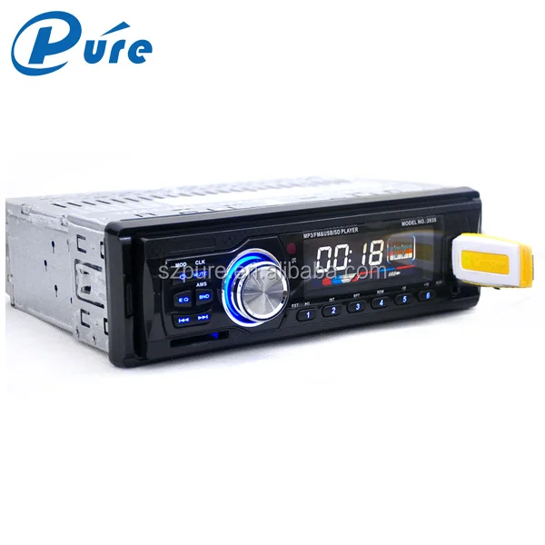 AUX Car Audio MP3 Player Instructions Car MP3 Player FM USB One Din Music Player