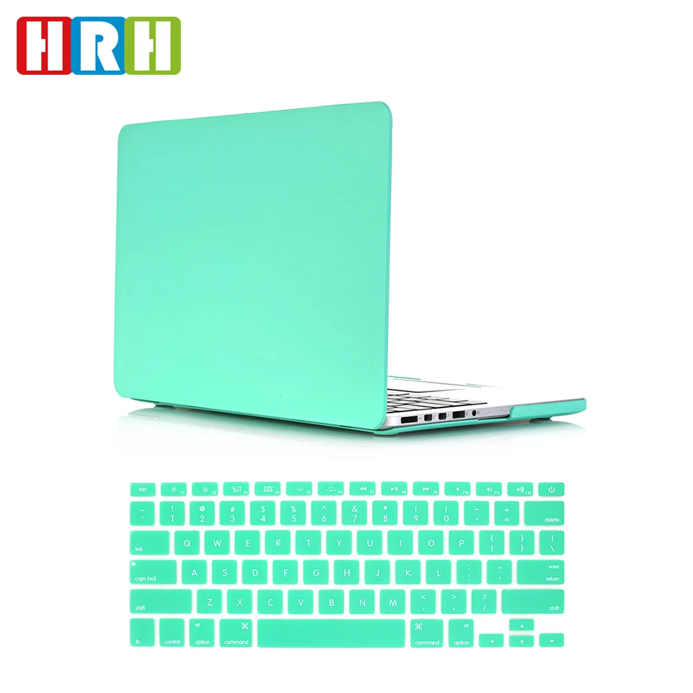 2 in 1 Cream Case And Silicone Keyboard Cover For Mac Air Pro Retina  A1932 A2159  A1706 Touch Bar M1 laptop case