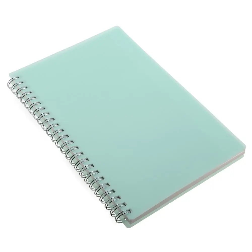 A4/A5 wholesale  PP plastic notebook cover fancy spiral B5 notebooks custom printing logo planner dairy school books