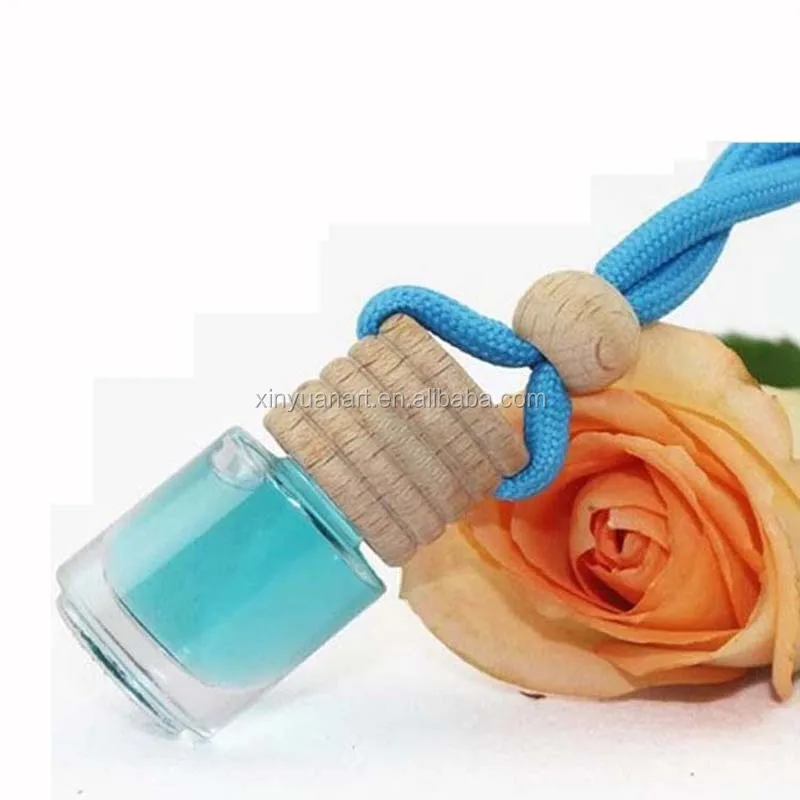 Natural lotus or beech wood car perfume bottle cap wooden cap