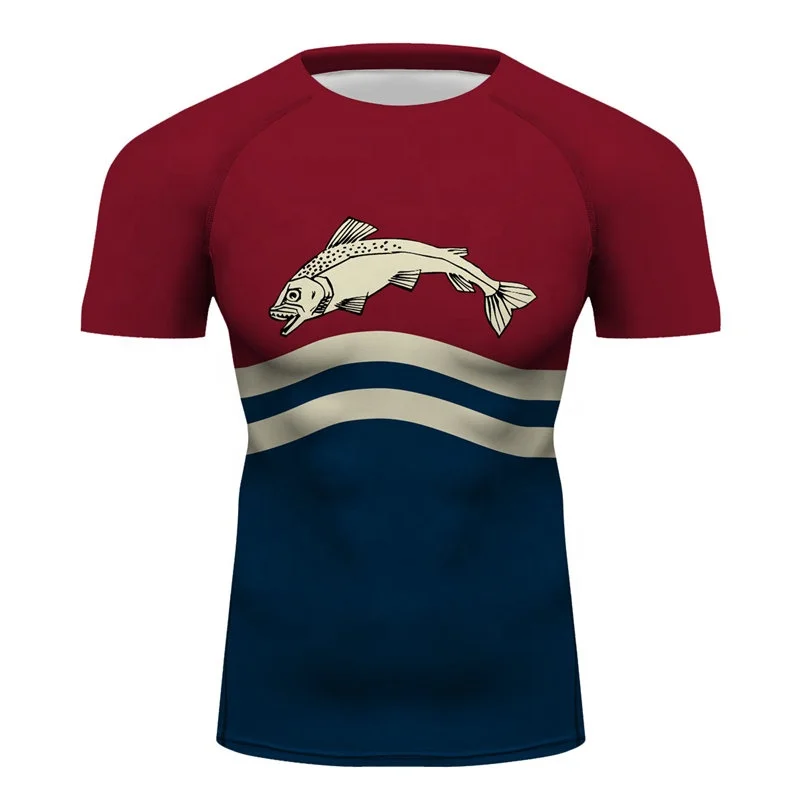 Футболка мужская компрессионная с коротким рукавом тренировочный дом для смешанных боевых искусств бокса силовой лифтинг