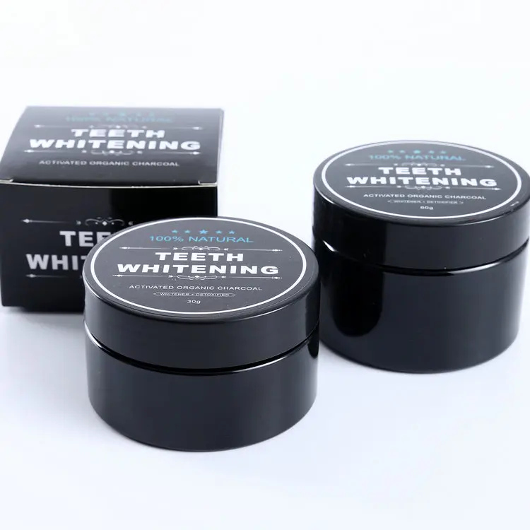
CE Approved Private Label Activated Charcoal Teeth Whitening Charcoal Powder Black Powder 