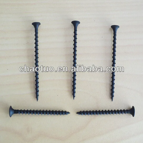 bugle head black drywall screw