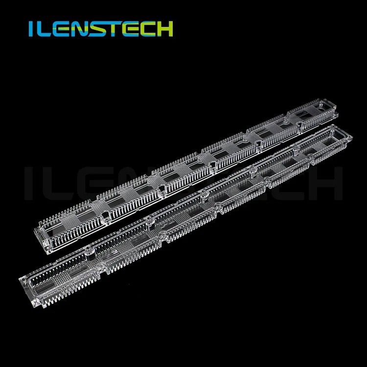 Smd led linear lens convex strip 60x90 degree for 3030 3535 5050 led