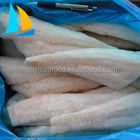 Fresh raw material frozen fish in bulk packing Frozen Alaska Cod Fillets