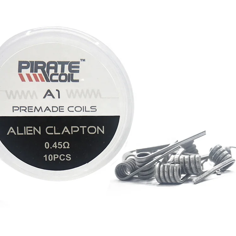 KA1 катушка испарителя Prebuilt Clapton coil Alien wire и катушки с лучшим качеством и ценой